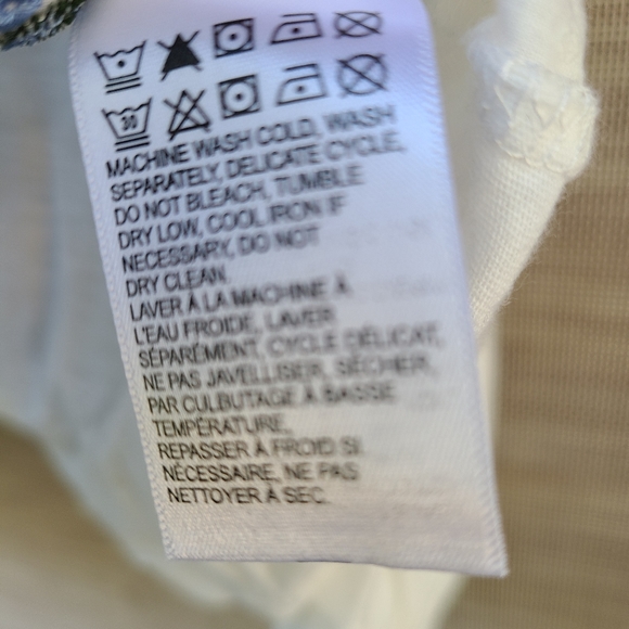 Lucky Brand Embroidered Peasant Top - Picture 5 of 5